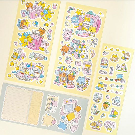Hongsi Fantasy Strawberry Fun Sticker Pack