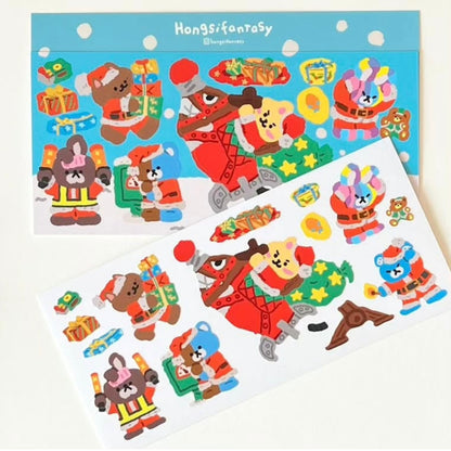Hongsi Fantasy Rocket Man Sticker Sheet