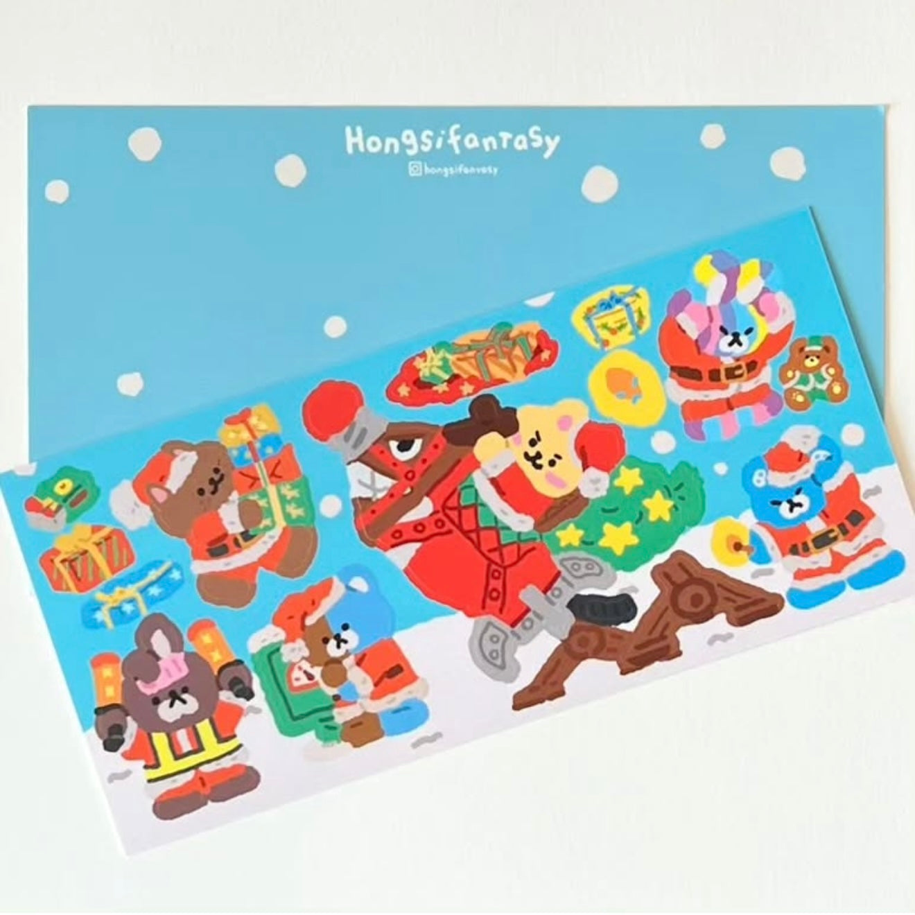 Hongsi Fantasy Rocket Man Sticker Sheet