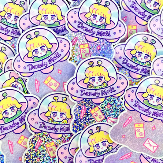 Dandy Mail Stationery Abduction Vinyl Sticker