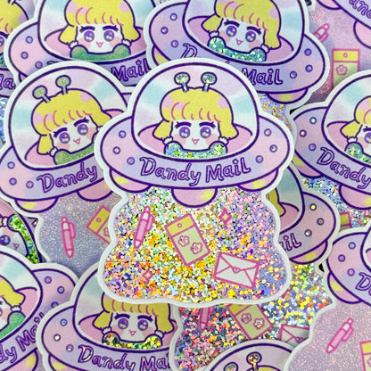Dandy Mail Stationery Abduction Vinyl Sticker