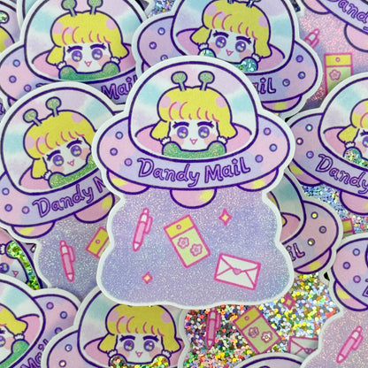 Dandy Mail Stationery Abduction Vinyl Sticker