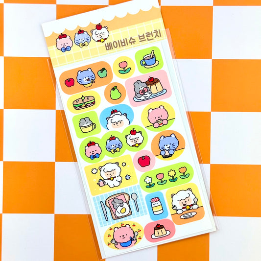 Dang Dang Sticker Sheet - Dandy Mail