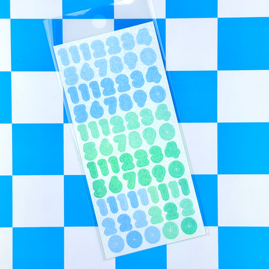 Joie Atelier Number Stickers - Dandy Mail