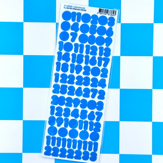 Joie Atelier Number Stickers - Dandy Mail