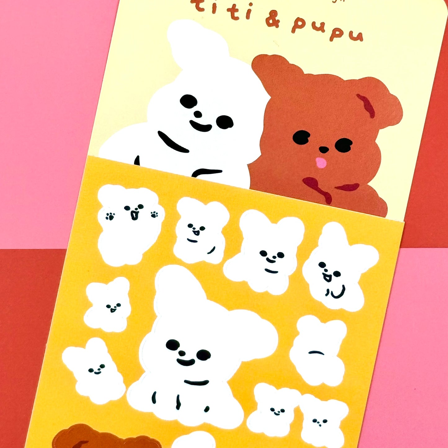 Pureureum Titi & Pupu Sticker Sheet - Dandy Mail