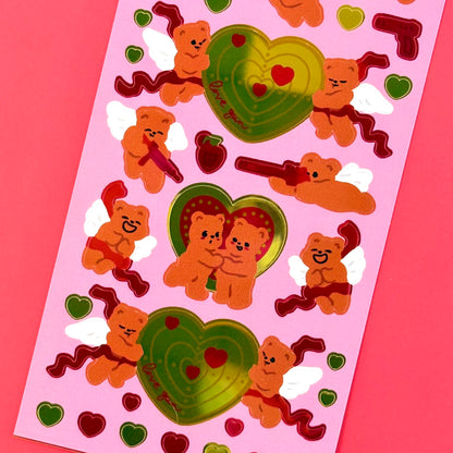 Pureureum Love G*n Sticker Sheet - Dandy Mail