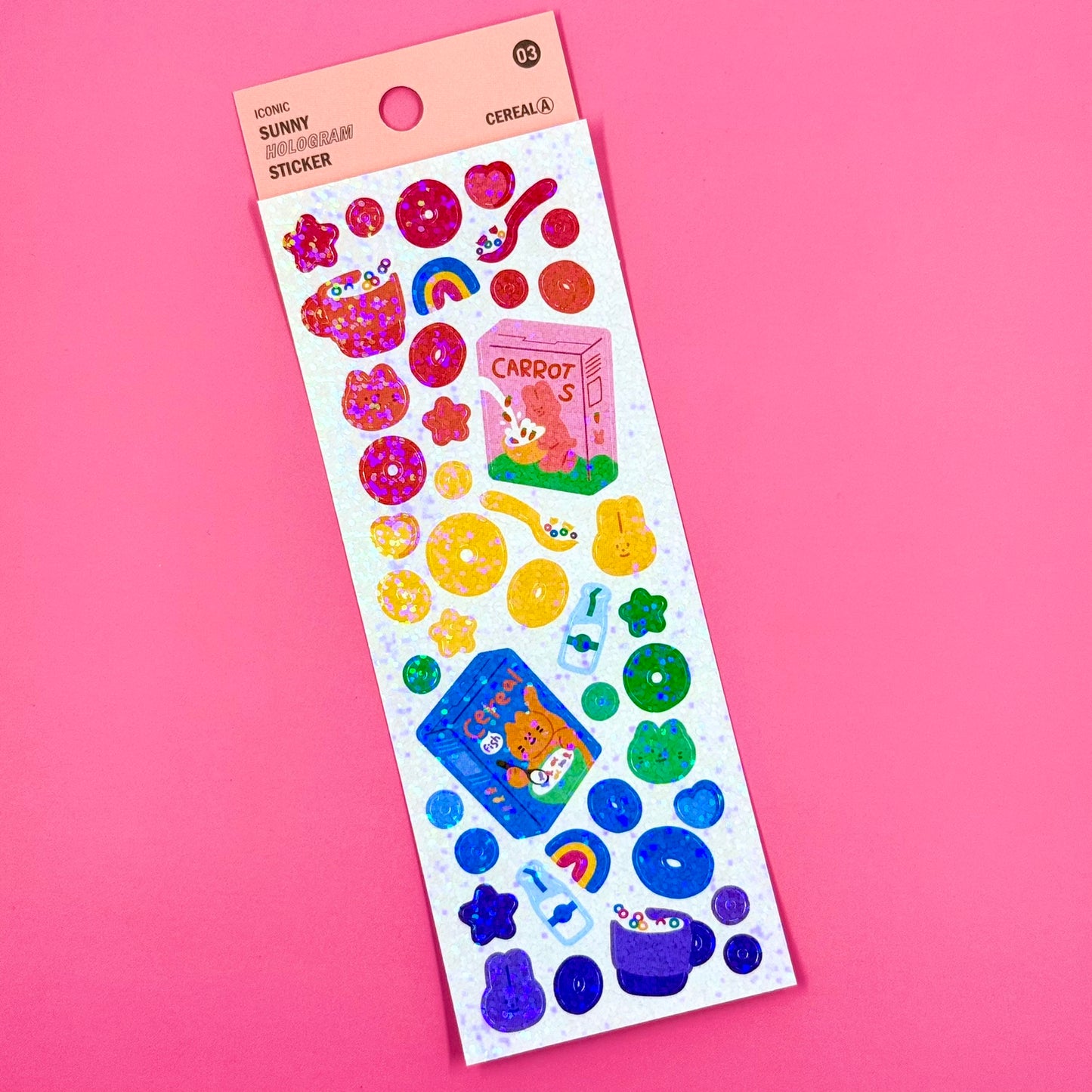Iconic Cereal Sticker Sheet - Dandy Mail