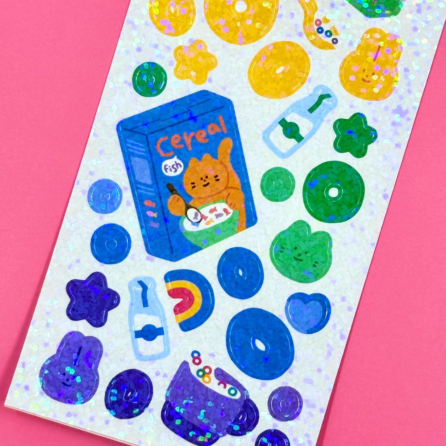 Iconic Cereal Sticker Sheet - Dandy Mail