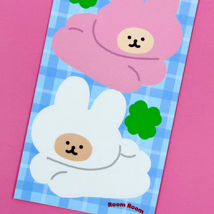 Roomroom Rabbit Sticker Sheet - Dandy Mail