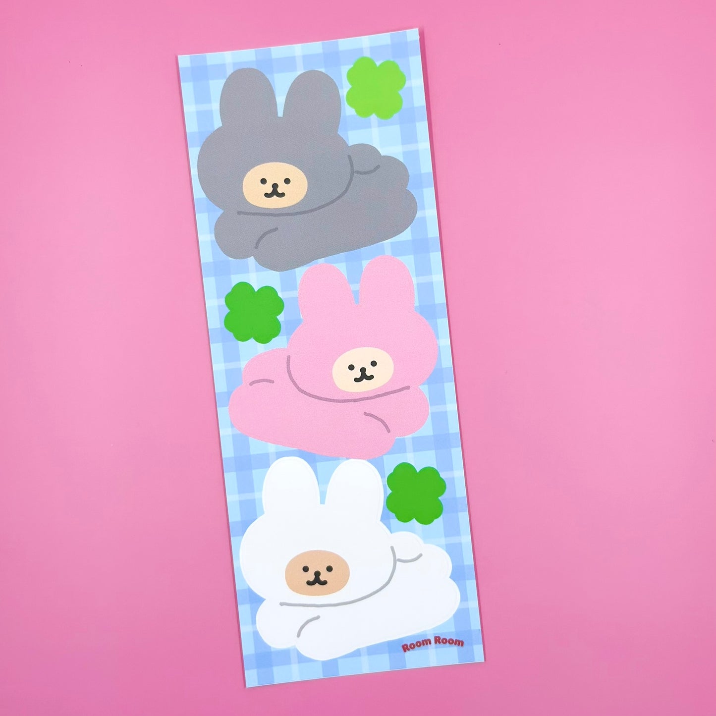 Roomroom Rabbit Sticker Sheet - Dandy Mail