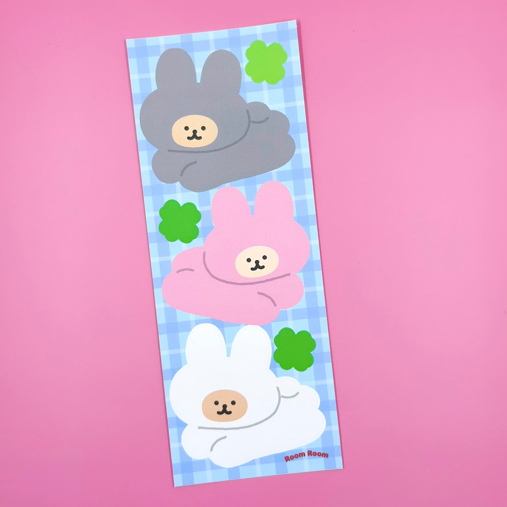 Roomroom Rabbit Sticker Sheet - Dandy Mail