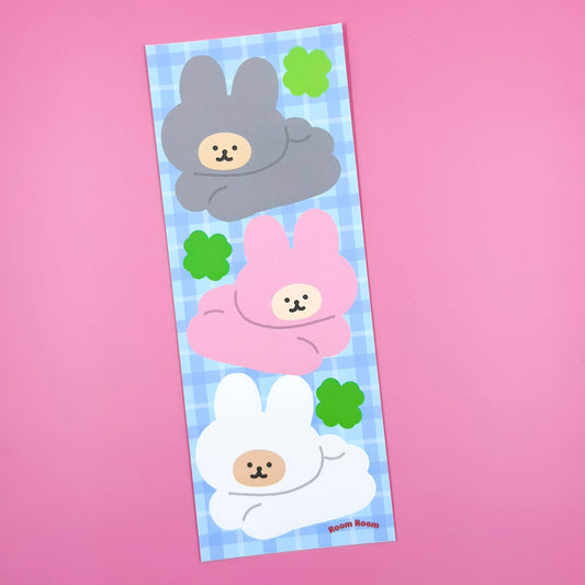 Roomroom Rabbit Sticker Sheet - Dandy Mail