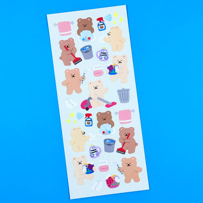 Roomroom Happy Laundry Sticker Sheet - Dandy Mail