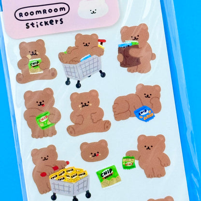 Roomroom Chips Sticker Sheet - Dandy Mail