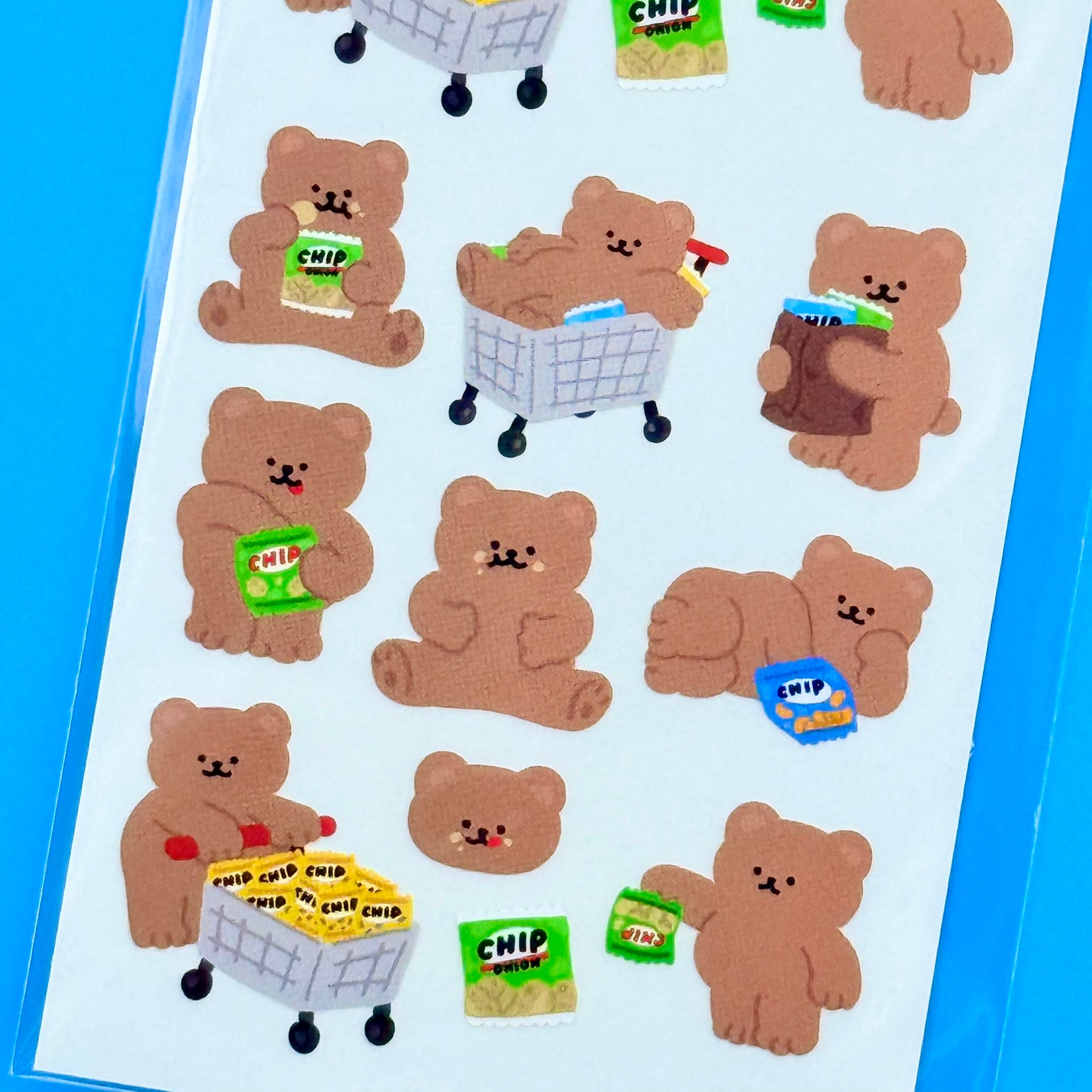 Roomroom Chips Sticker Sheet - Dandy Mail