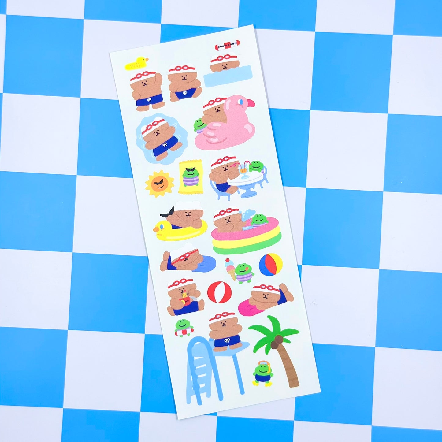 Roomroom Summer Fun Sticker Sheet - Dandy Mail