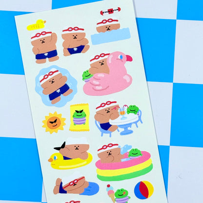 Roomroom Summer Fun Sticker Sheet - Dandy Mail