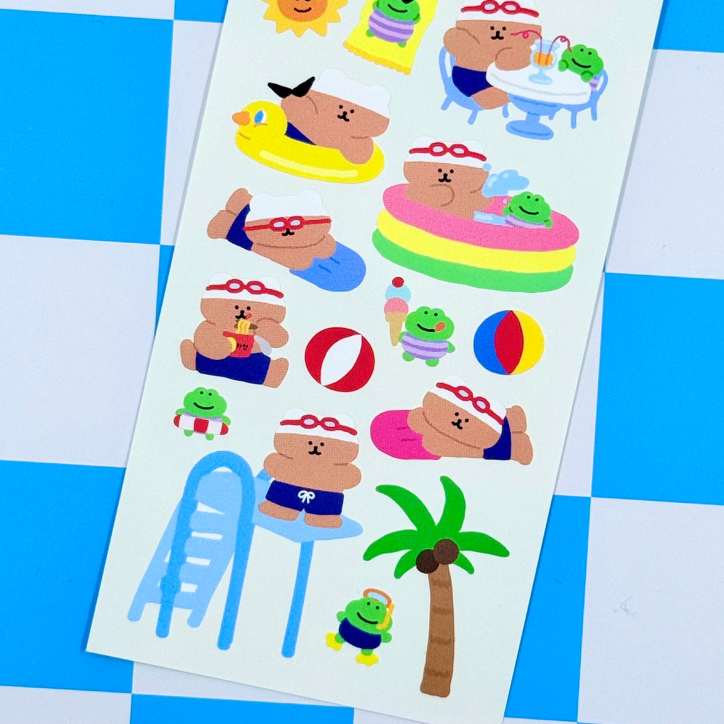 Roomroom Summer Fun Sticker Sheet - Dandy Mail