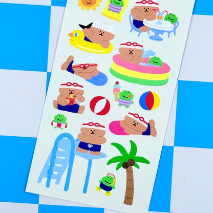 Roomroom Summer Fun Sticker Sheet - Dandy Mail