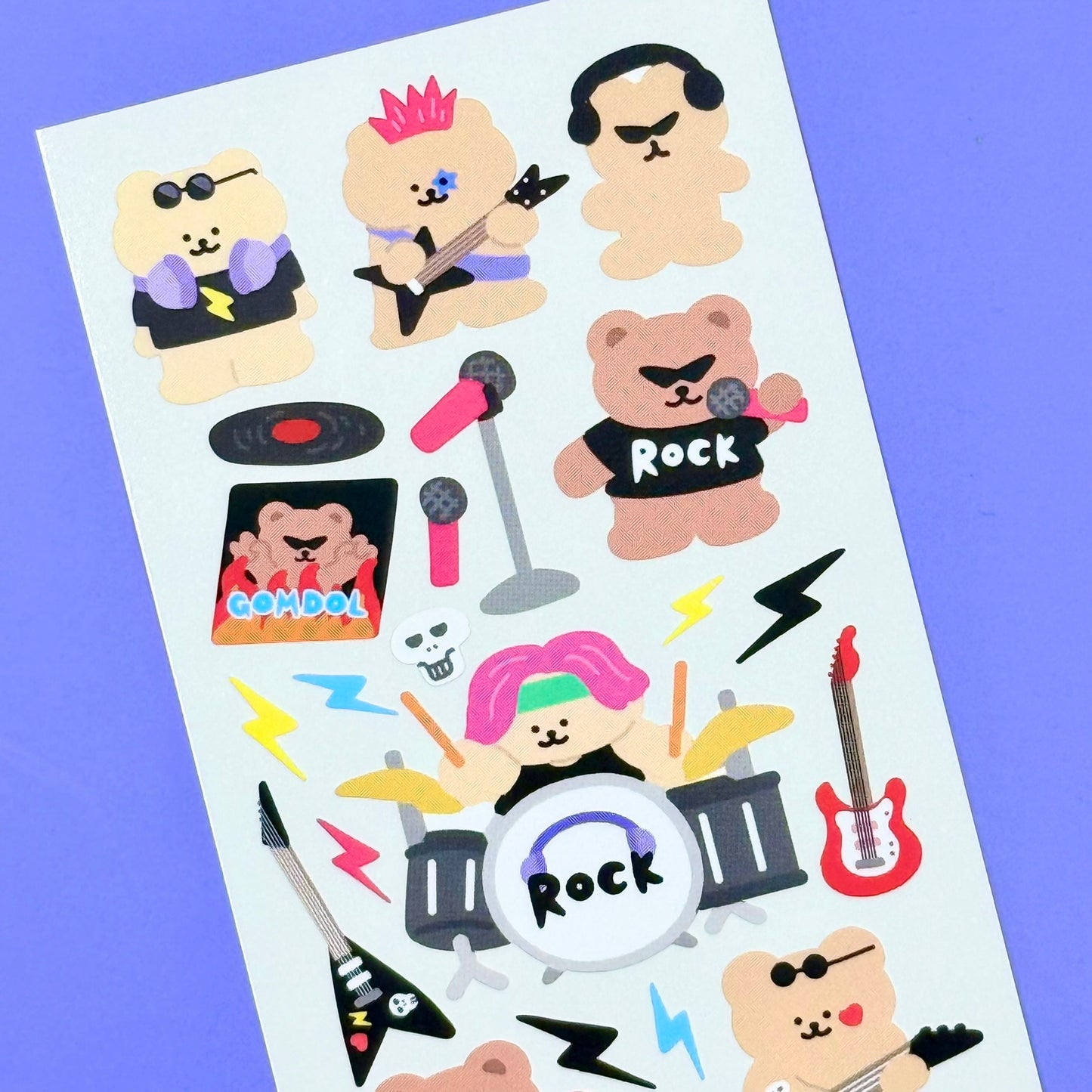 Roomroom Rockin Sticker Sheet - Dandy Mail