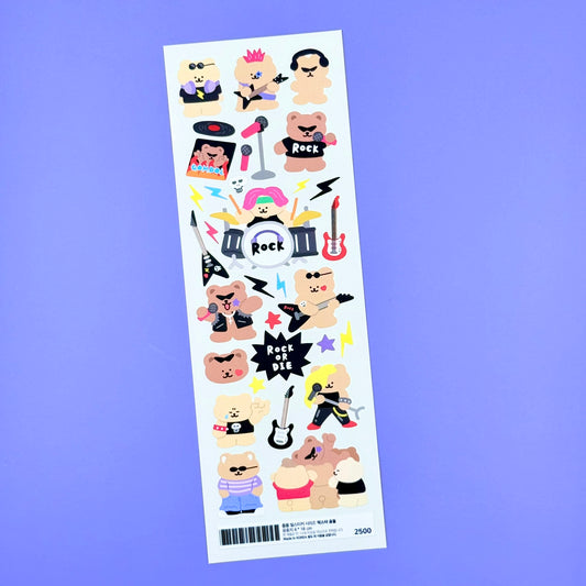 Roomroom Rockin Sticker Sheet - Dandy Mail