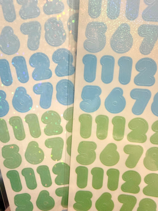 Joie Atelier Number Stickers - Dandy Mail