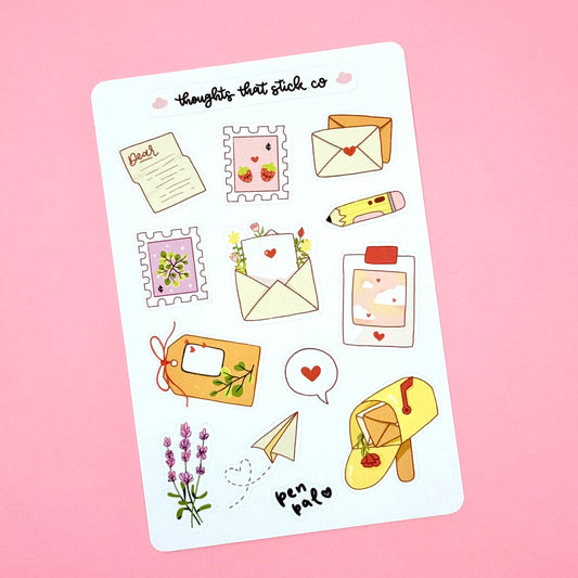 Destash Sticker Sheet - Dandy Mail