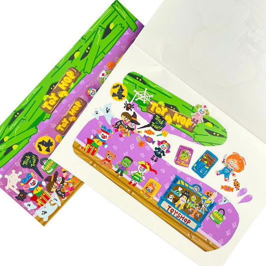 Dinga Mart Toy Shop Sticker Sheet