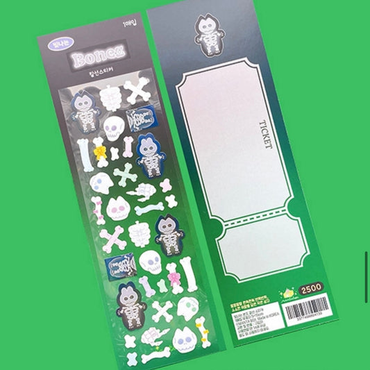 Mantabox Bones Sticker Sheet