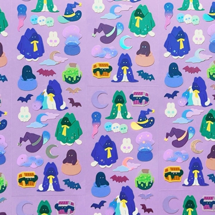 Mantabox Hoards of Evil Sticker Sheet