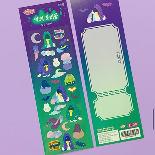 Mantabox Hoards of Evil Sticker Sheet