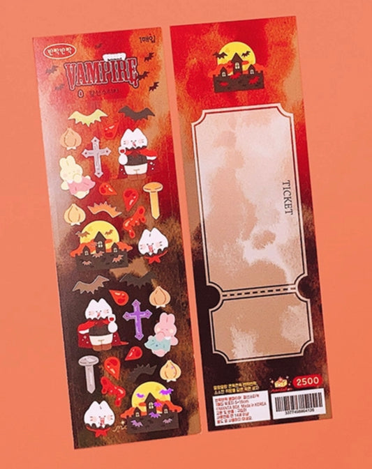 Mantabox Vampire Sticker Sheet