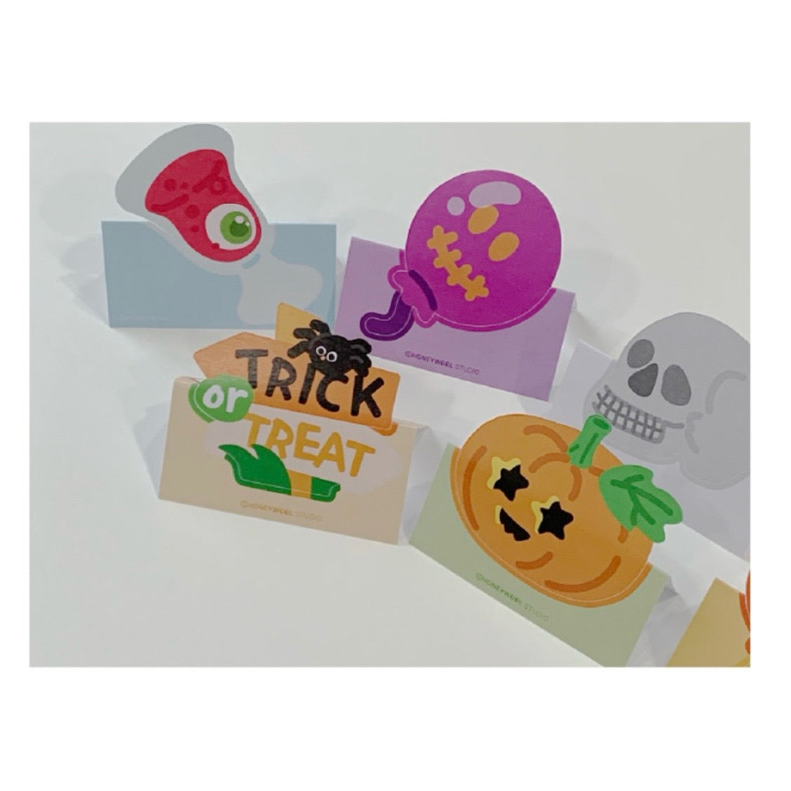 Honeywool Halloween Memo Sticker Pack
