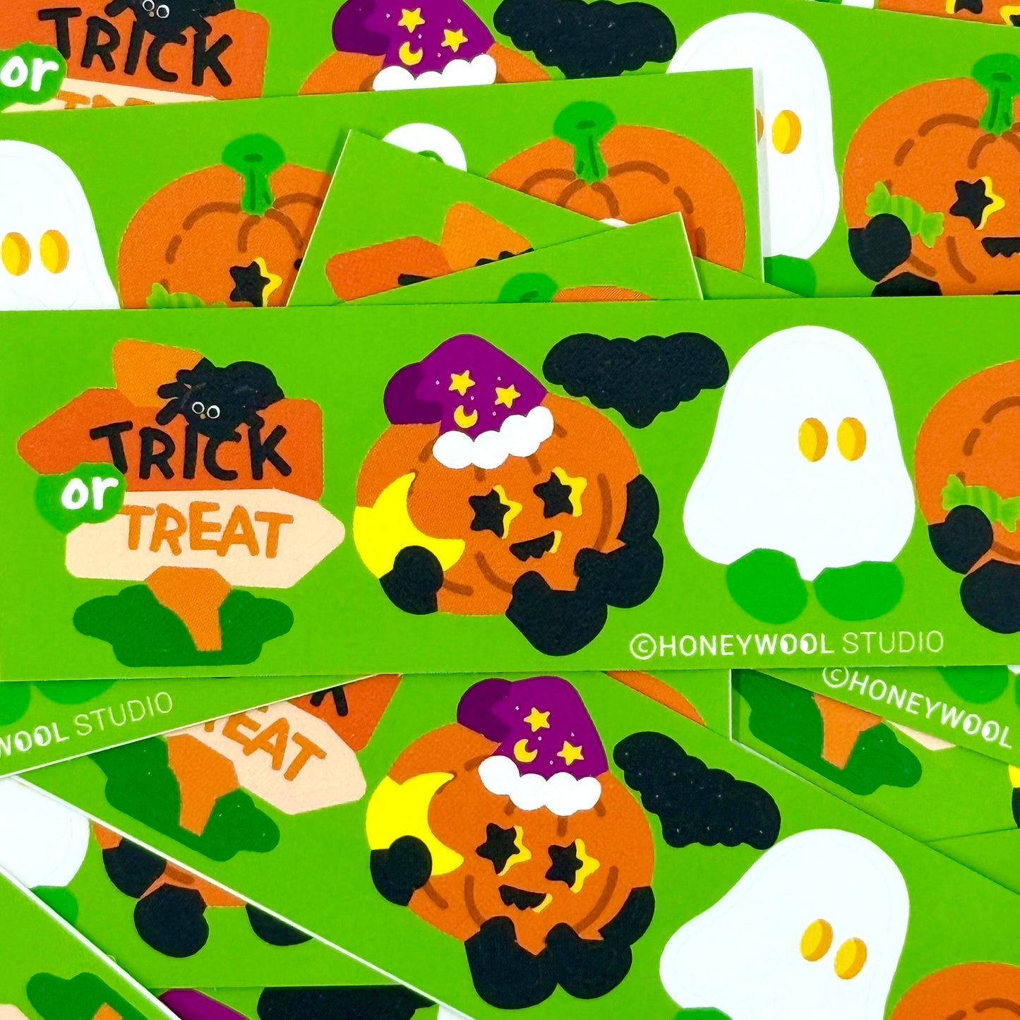 Honeywool Pumpkin Parade Sticker Sheet