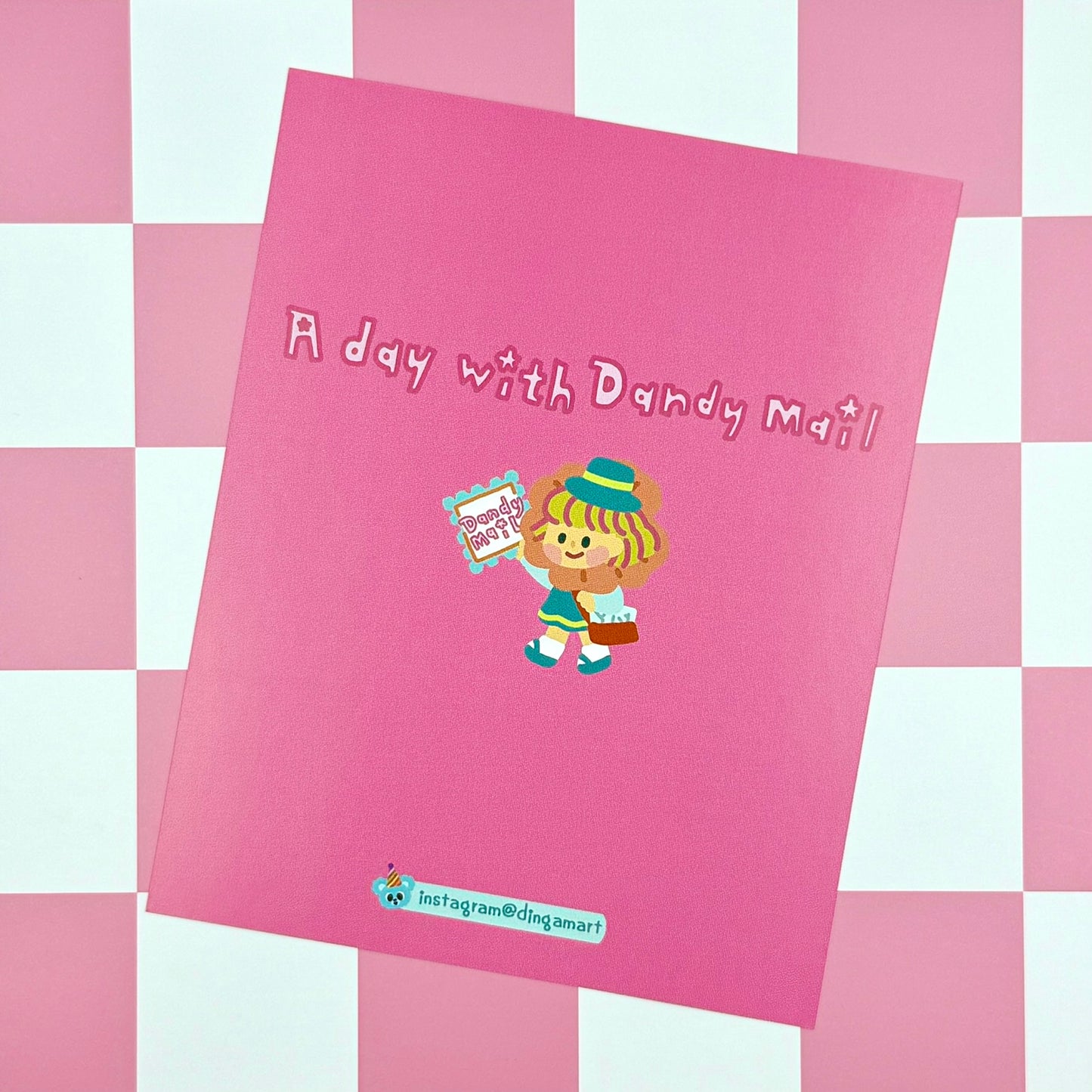 Dandy Mail x Dinga Mart Collaboration Sticker Sheet
