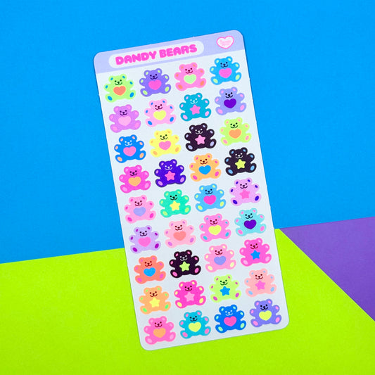 Dandy Designs Dandy Bears Sticker Sheet - Dandy Mail
