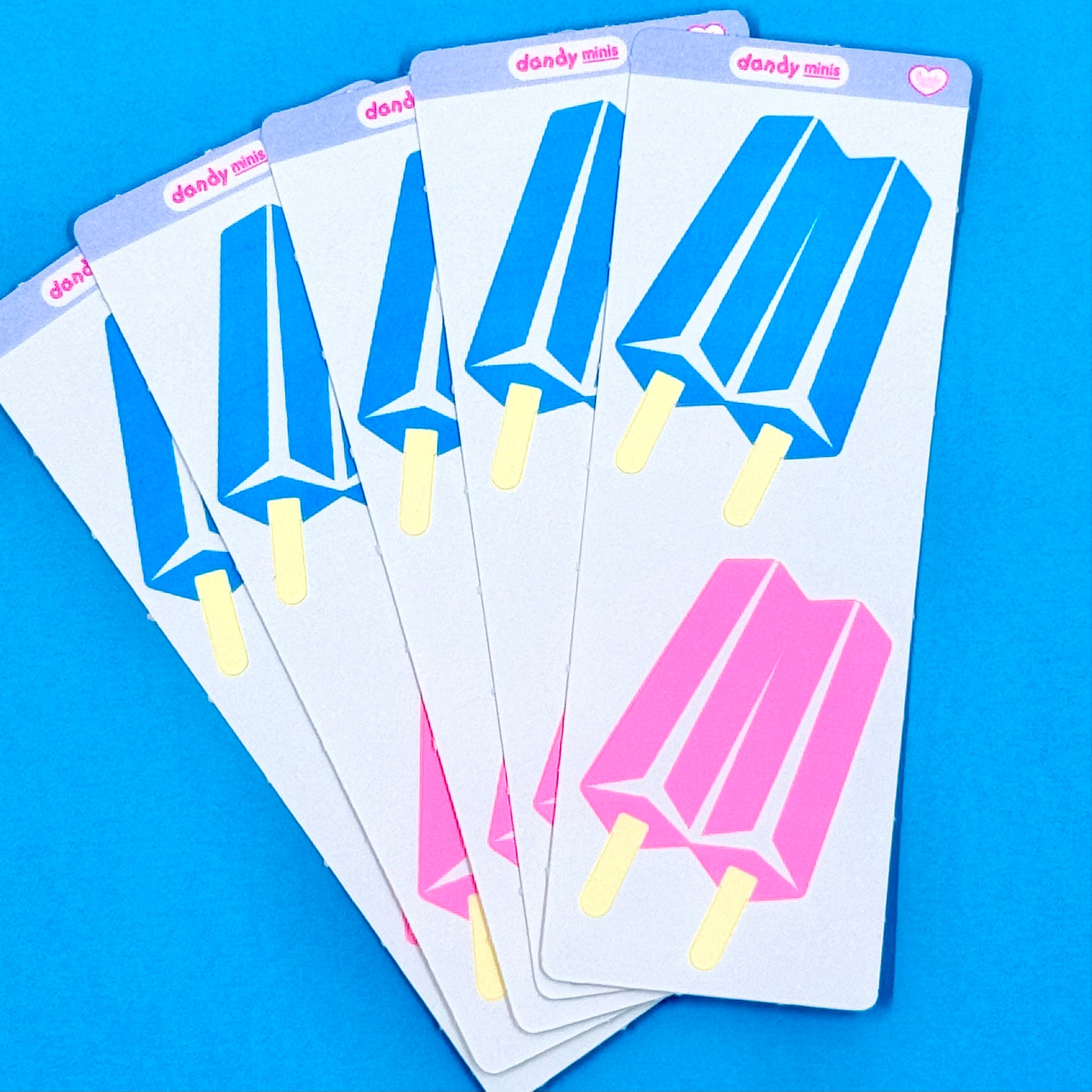 Dandy Designs Mini Popsicles Sticker Sheet - Dandy Mail