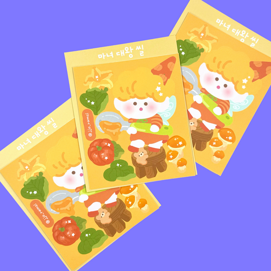 Jjo_ramzi Forest Fairy Sticker Sheet