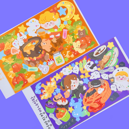 Jjo_ramzi Halloween Feast Sticker Sheet