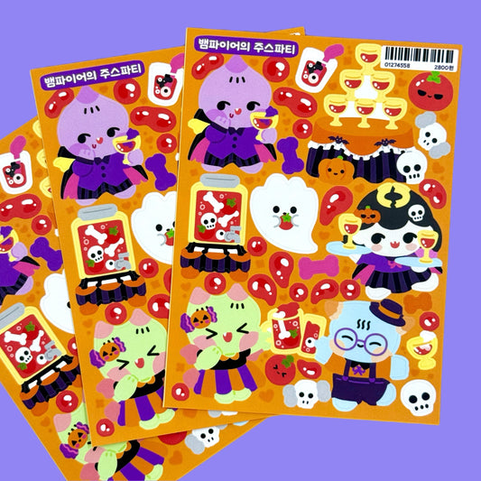 Jiok Tomato Juice Party Sticker Sheet