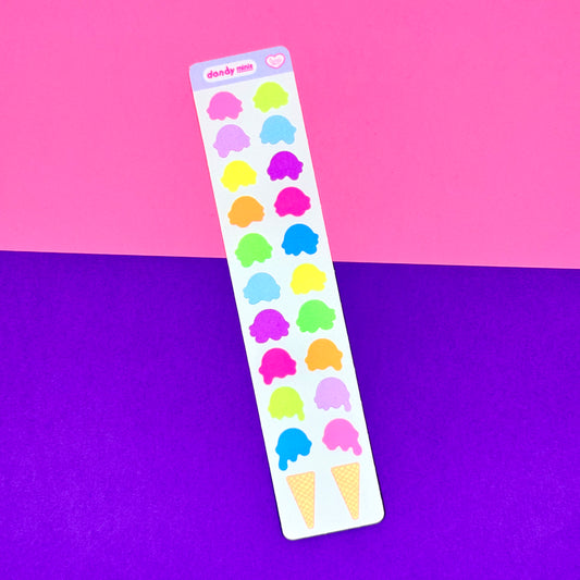 Dandy Designs Double Cone Sticker Sheet - Dandy Mail