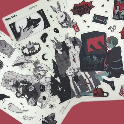 Rotten Candle Halloween Sticker Sheets