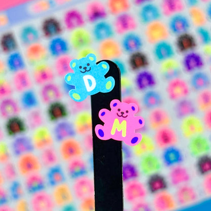Dandy Designs ABC Bears Sticker Sheet - Dandy Mail