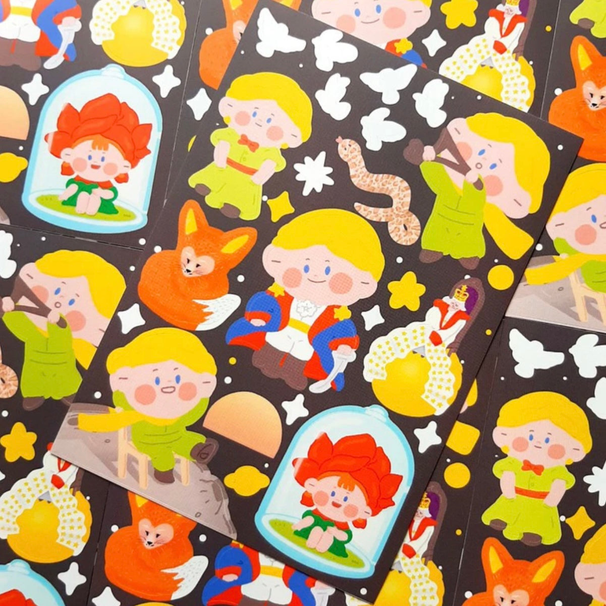 Shop Zais Little Prince Sticker Sheet