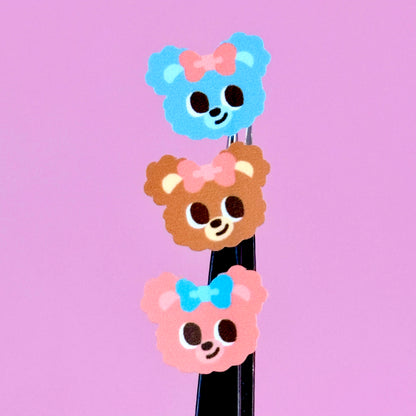Dinga Mart Bear Trio Sticker Sheet - Dandy Mail