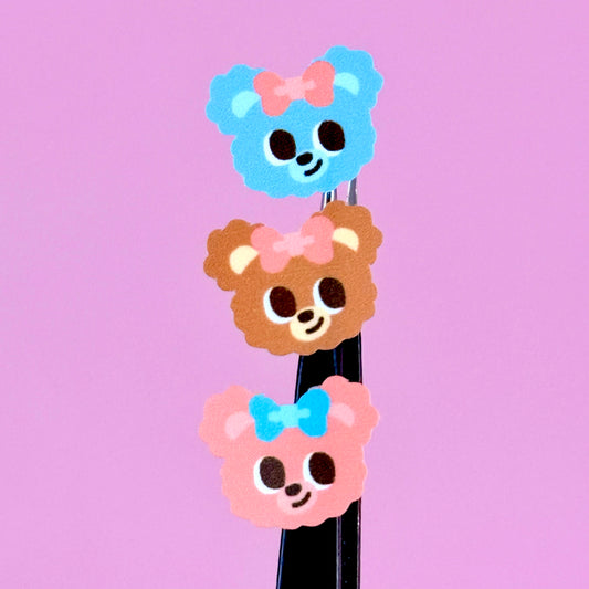 Dinga Mart Bear Trio Sticker Sheet - Dandy Mail