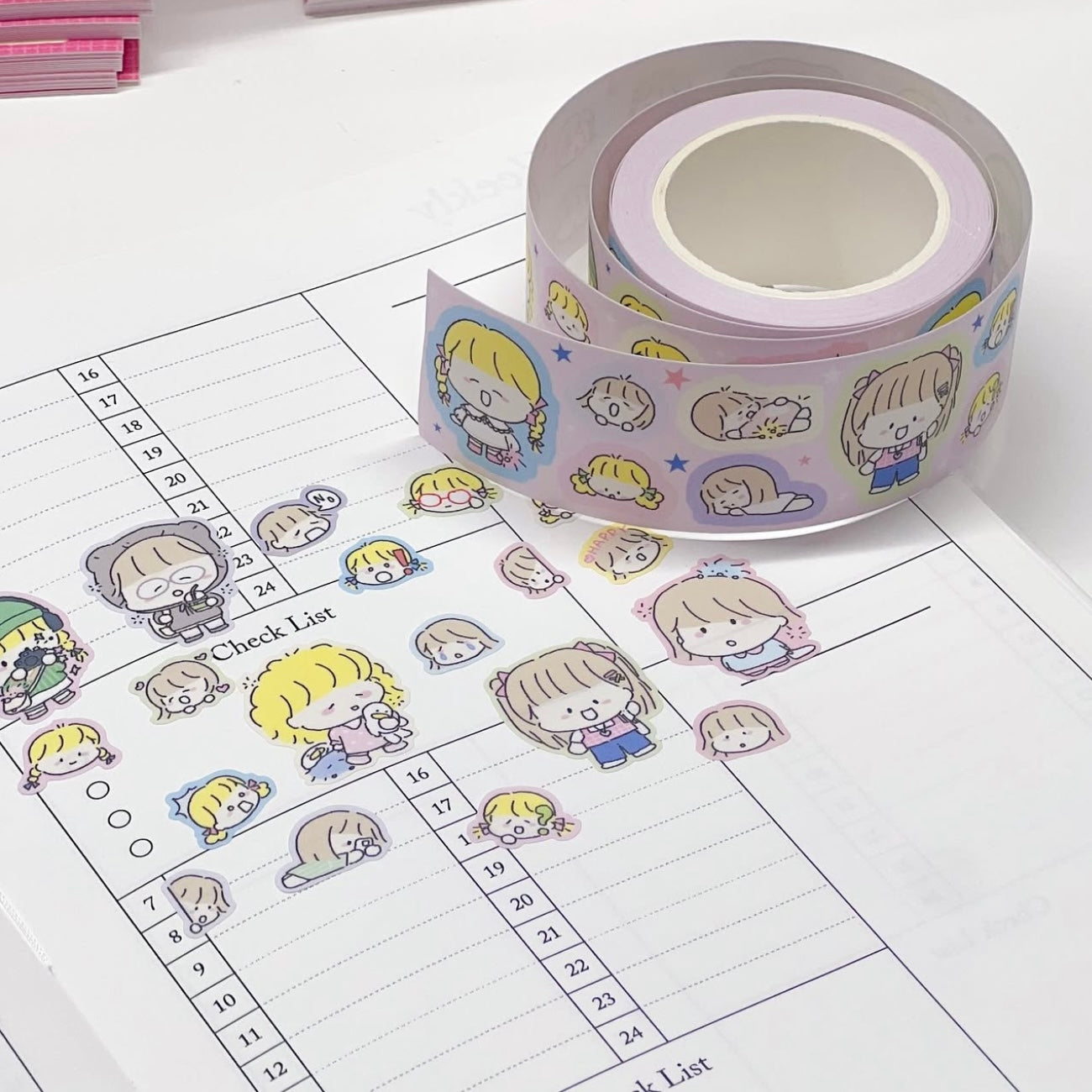 Winnie Village Cuties Kiss-cut Sticker Tape