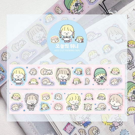 Winnie Village Cuties Kiss-cut Sticker Tape