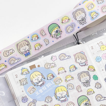 Winnie Village Cuties Kiss-cut Sticker Tape